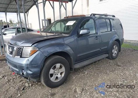 2006 Nissan Pathfinder Se from USA, damaged, VIN 5N1AR18W06C665296